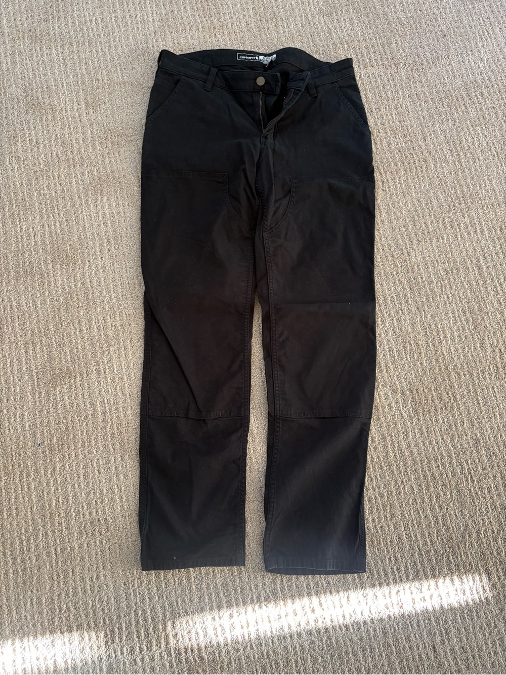 Carhartt Black Cargo Work Pants